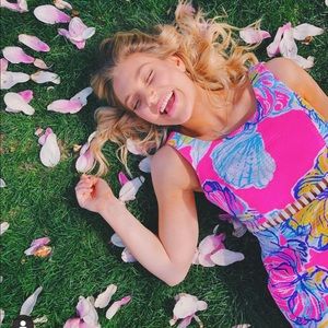 Lilly Pulitzer shift dress in Swept by the tides
